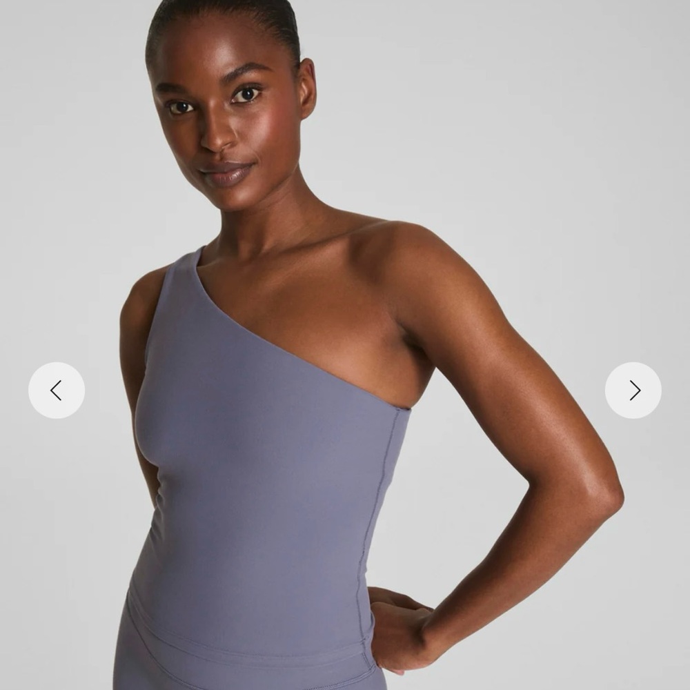 NWT SPANX Asymmetrical Tank in Orchid Ash Size Medium